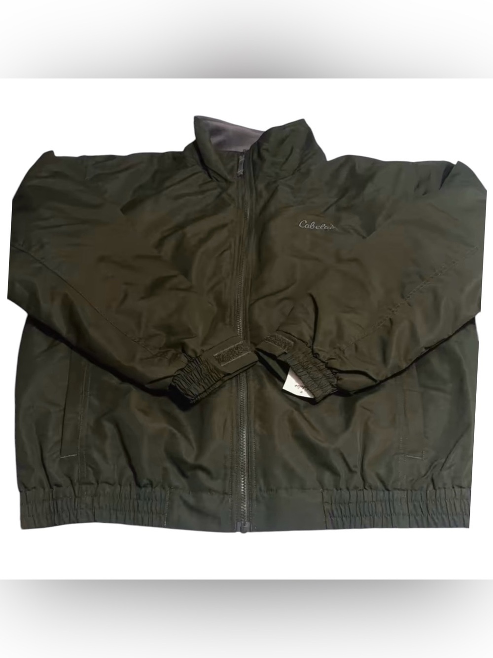 Cabela's Olive Green Men's Windbreaker Jacket